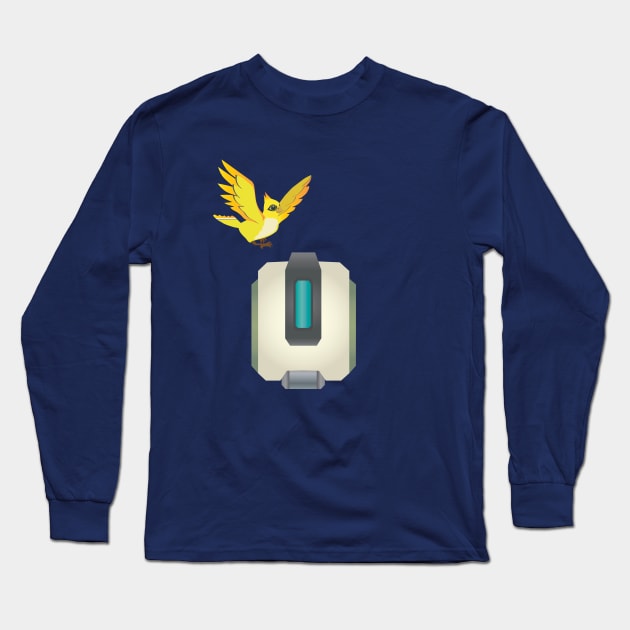 Minimalist Bastion Long Sleeve T-Shirt by hiwattart